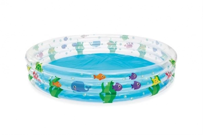 Colorful Inflatable Children's Pool 183x33cm