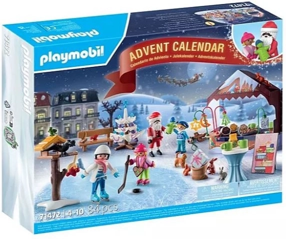 Set de figurines 71472 Marché de Noël - calendrier de l’Avent