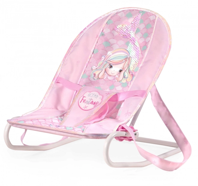 Reclining Doll Lounger Ocean Fantasy