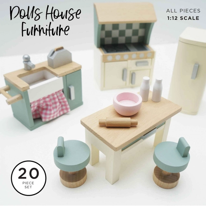 Daisylane Wooden Kitchen Set