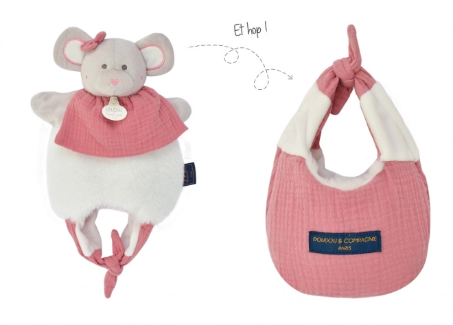 3-in-1 Mouse Plush with Bag