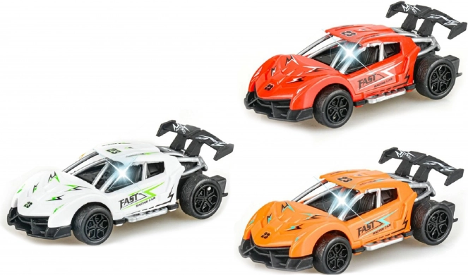 Auto da corsa con effetti 11 cm
