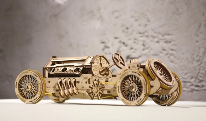 Ugears 3D Puzzle U-9 Grand Prix Car