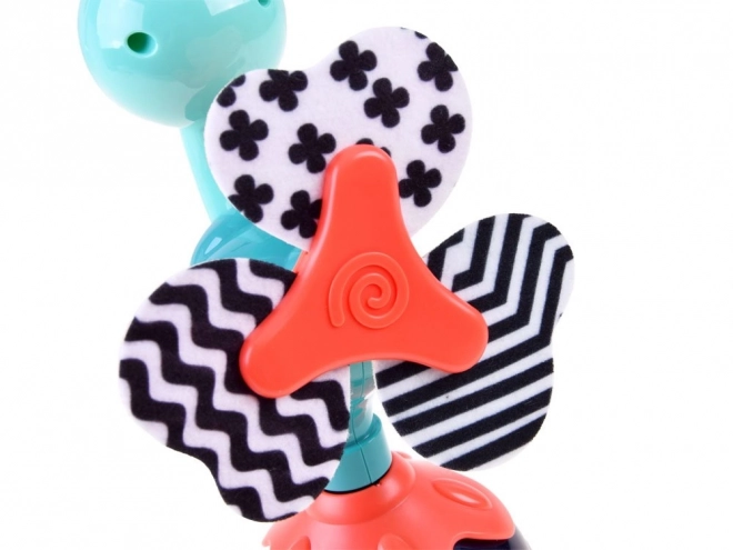 Colorful Rattle with Suction Cup