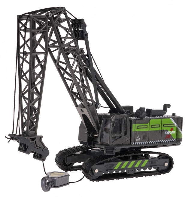 Metal Crane Black And Green