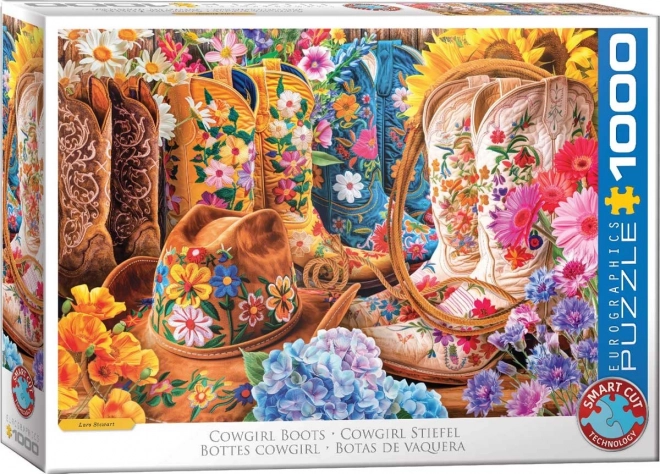 Puzzle Stivali del fattore 1000 pezzi