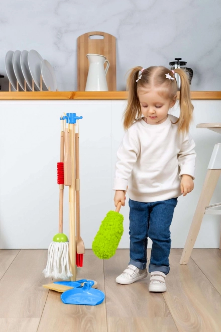 Lucy & Leo Wooden Cleaning Set Toy