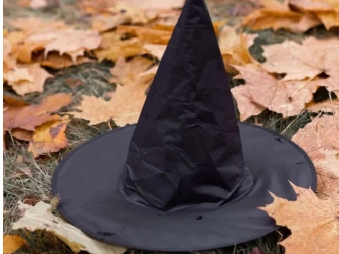 Halloween Witch Costume Hat Black