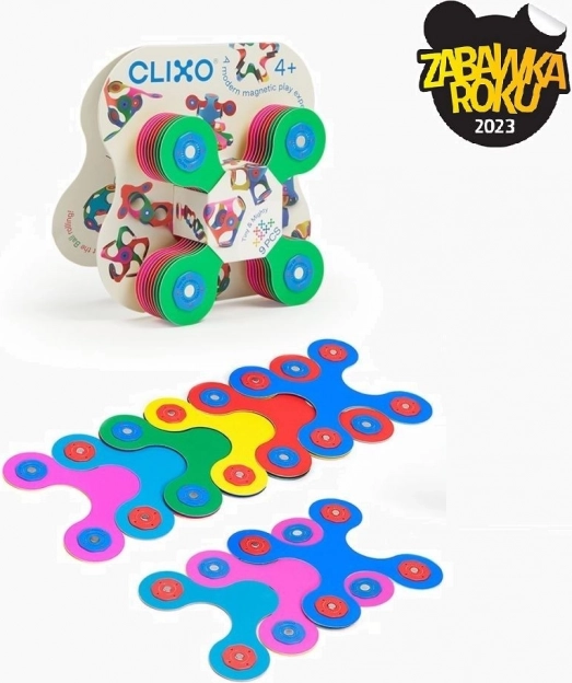 Clixo magnetische bouwset 9 stuks