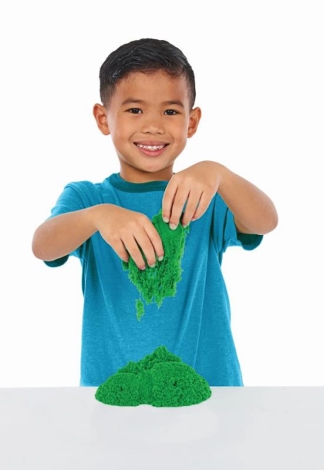 Sabbia Kinetica Set Sabbiera Verde