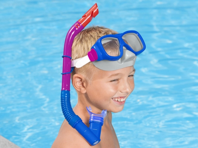 Snorkeling Mask and Snorkel Set for Kids – purple