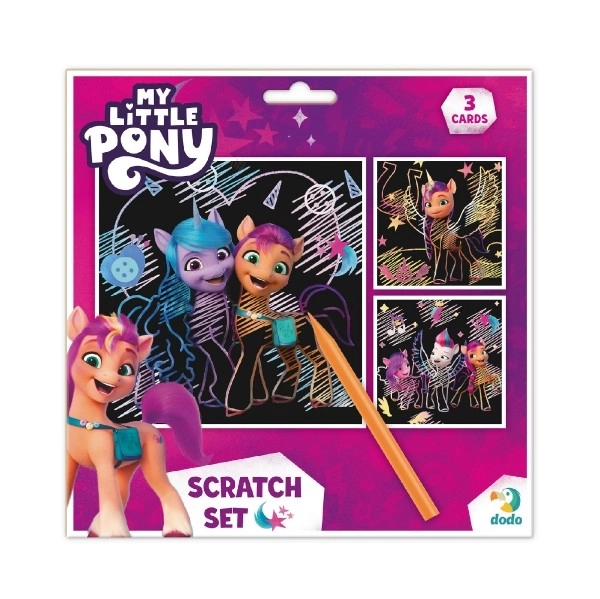 Scratch Art Pictures My Little Pony Set