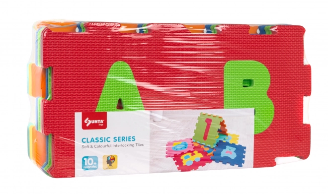 Colorful Alphabet and Number Foam Puzzle Mat