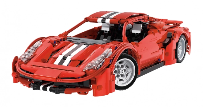 Building Blocks Red Devils Racing Car for Kids 8+