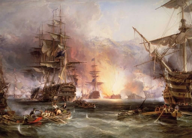 Historisch thema Bombardement van Algiers