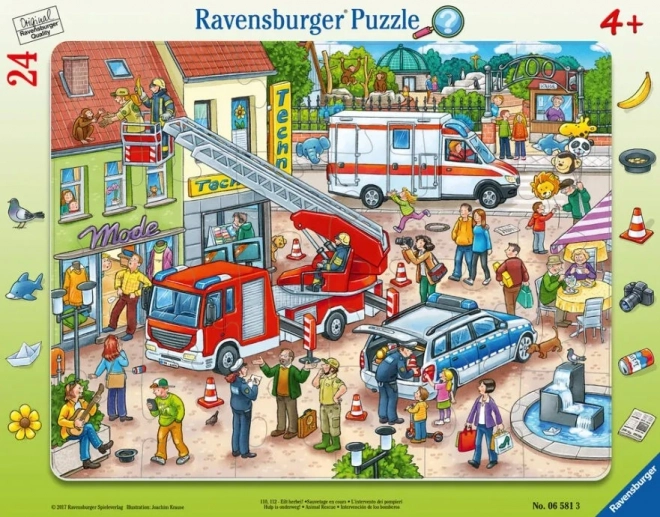 Animal Rescue Puzzle for Kids