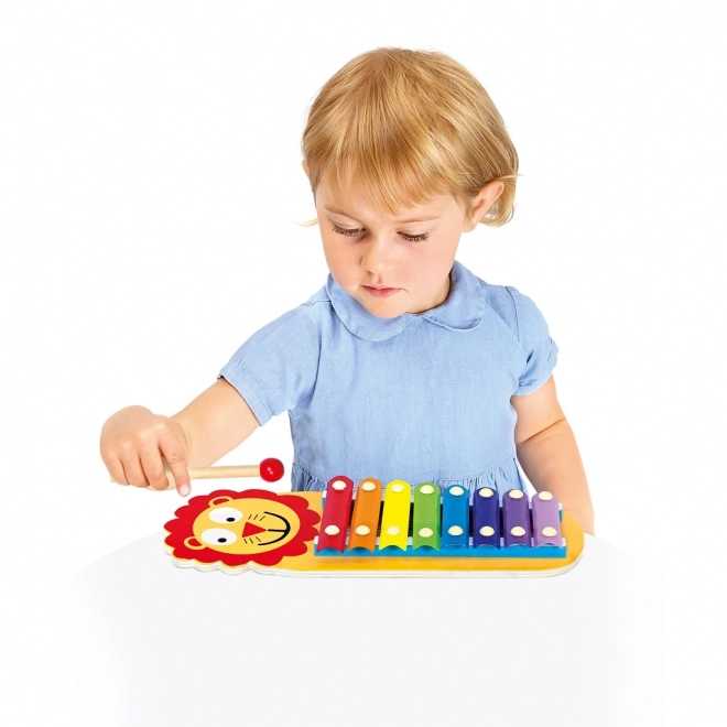 Bino Metal Lion Xylophone