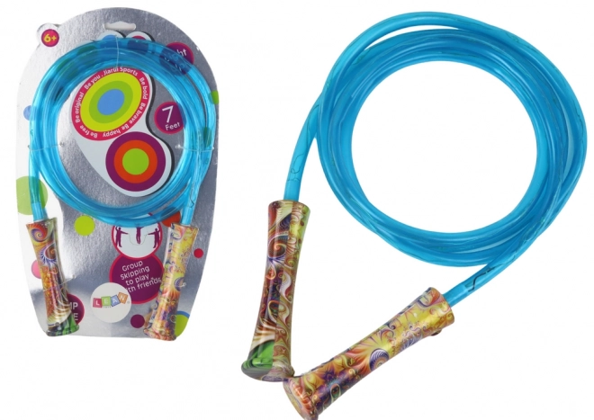 Blue Glowing Jump Rope Set