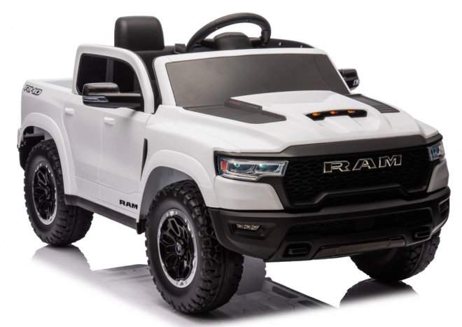 Electric Ride-On Dodge Ram White