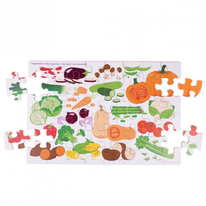 Floor Puzzle Vegetables