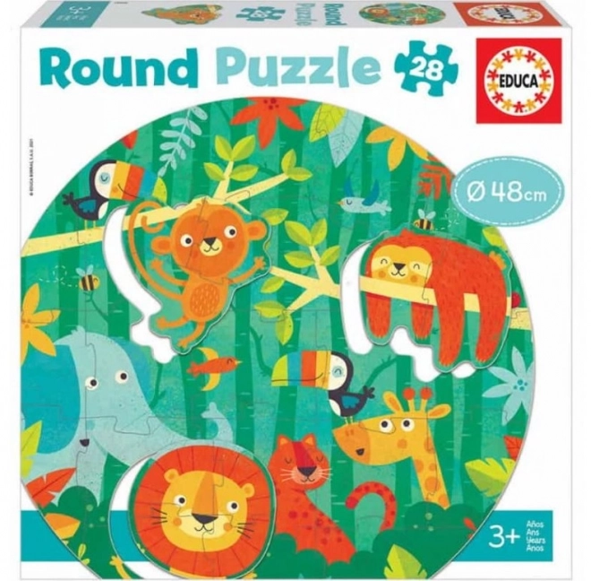 Educá Jungle Circular Puzzle