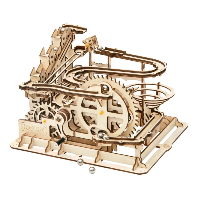 Rokr 3D Wooden Puzzle Marble Run Parkour