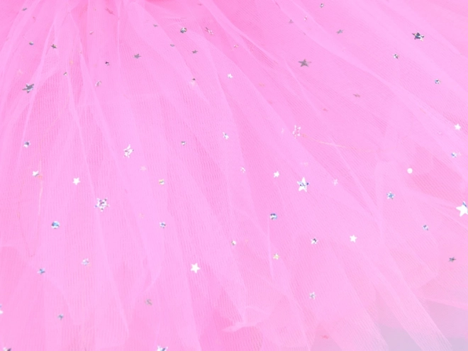 Pink Fairy Costume with Glowing Butterfly Wings – Bright Pink