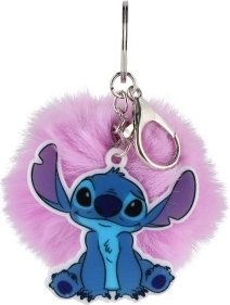 Stitch Keychain with Pom-Pom
