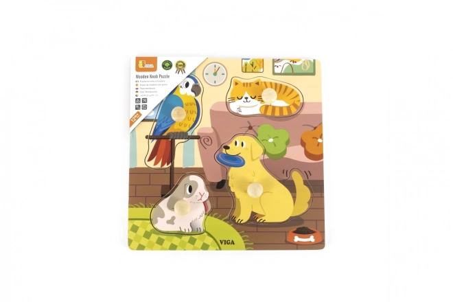 Wooden Puzzle - Pets