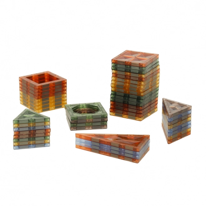 Glowing Magnetic Blocks Set