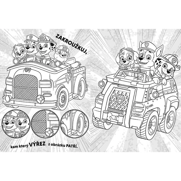 Coloring Book Paw Patrol Adventure