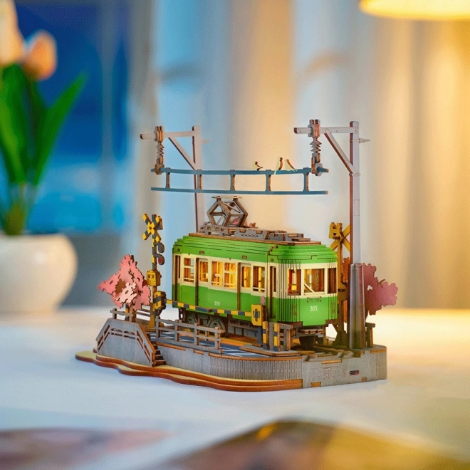 3D Wooden Puzzle Sakura Station