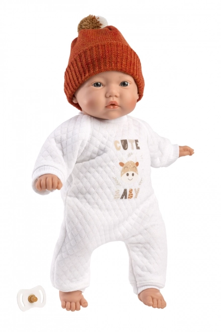 Realistic Baby Doll with Soft Fabric Body