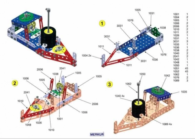 Building Set MERKUR 30 Models