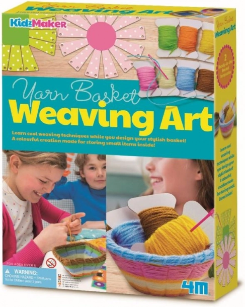 Teaches weaving basics