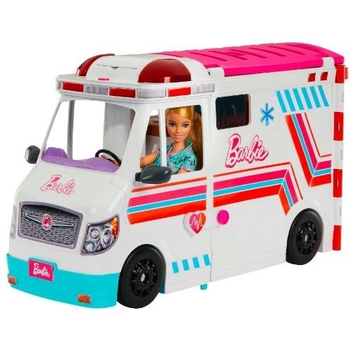 Barbie Ambulance and Clinic 2-in-1 Playset