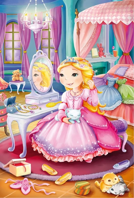 Schmidt Puzzle Fairy Tale Princesses 3x24 Pieces