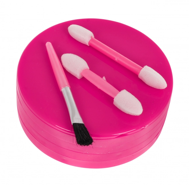 Children's Makeup Kit with Pink Cosmetic Bag