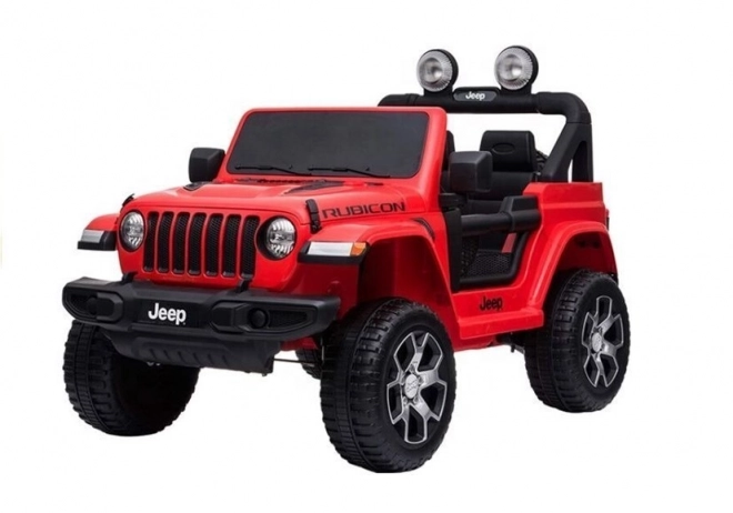Battery Powered Jeep Wrangler Rubicon Red