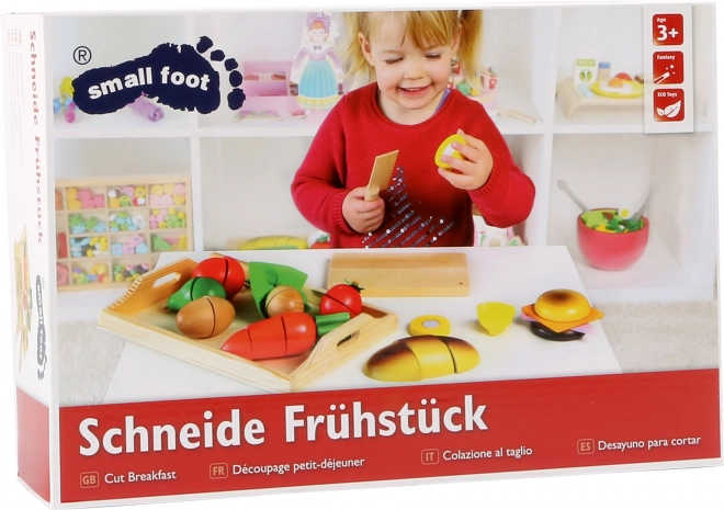 Breakfast Cutting Playset with Tray