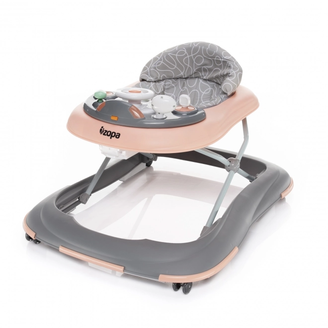 Baby Walker Fiesta Grey Pink