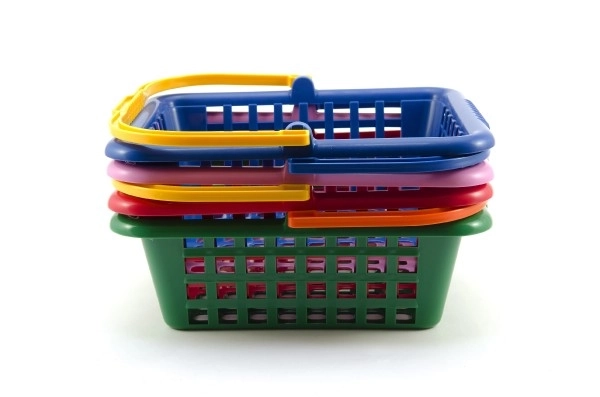 Plastic Shopping Basket for Kids