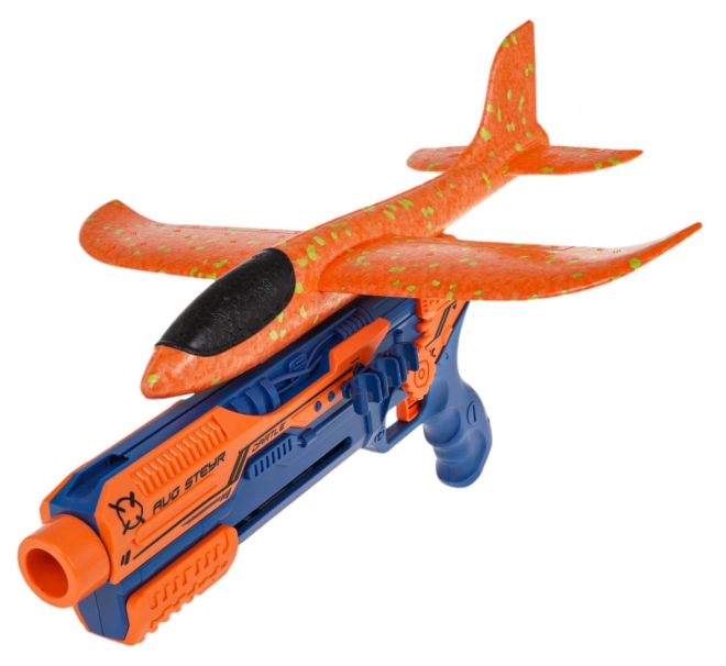 Airplane Launcher Gun 5-in-1 Orange