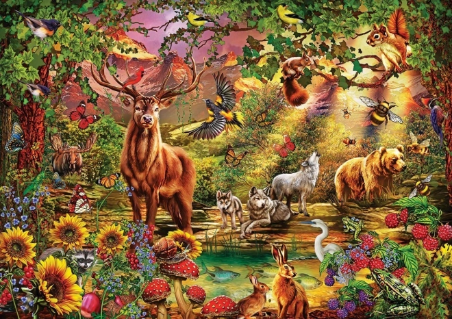 Magical Forest Puzzle 1000 Pieces