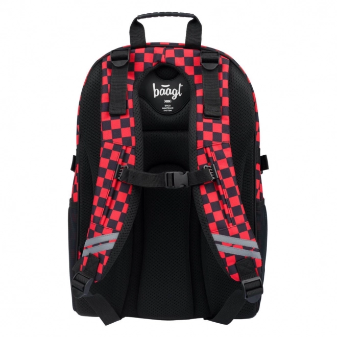 Baagl School Bag Set Skate Teribear