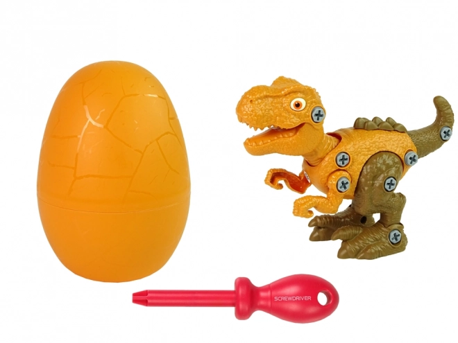 Dinosaur DIY Tyrannosaurus Rex Set with Egg and Screwdriver