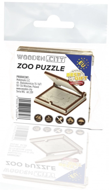 Wooden 3D Puzzle Zoo