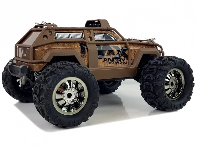 Remote Control Off-Road Racing Car Brown