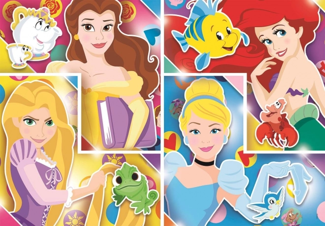 Disney Princesses Puzzle with Friends 104 Pieces