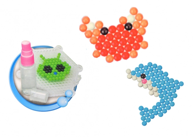 DIY Water Beads Set with 8 Colors and Ocean Animals